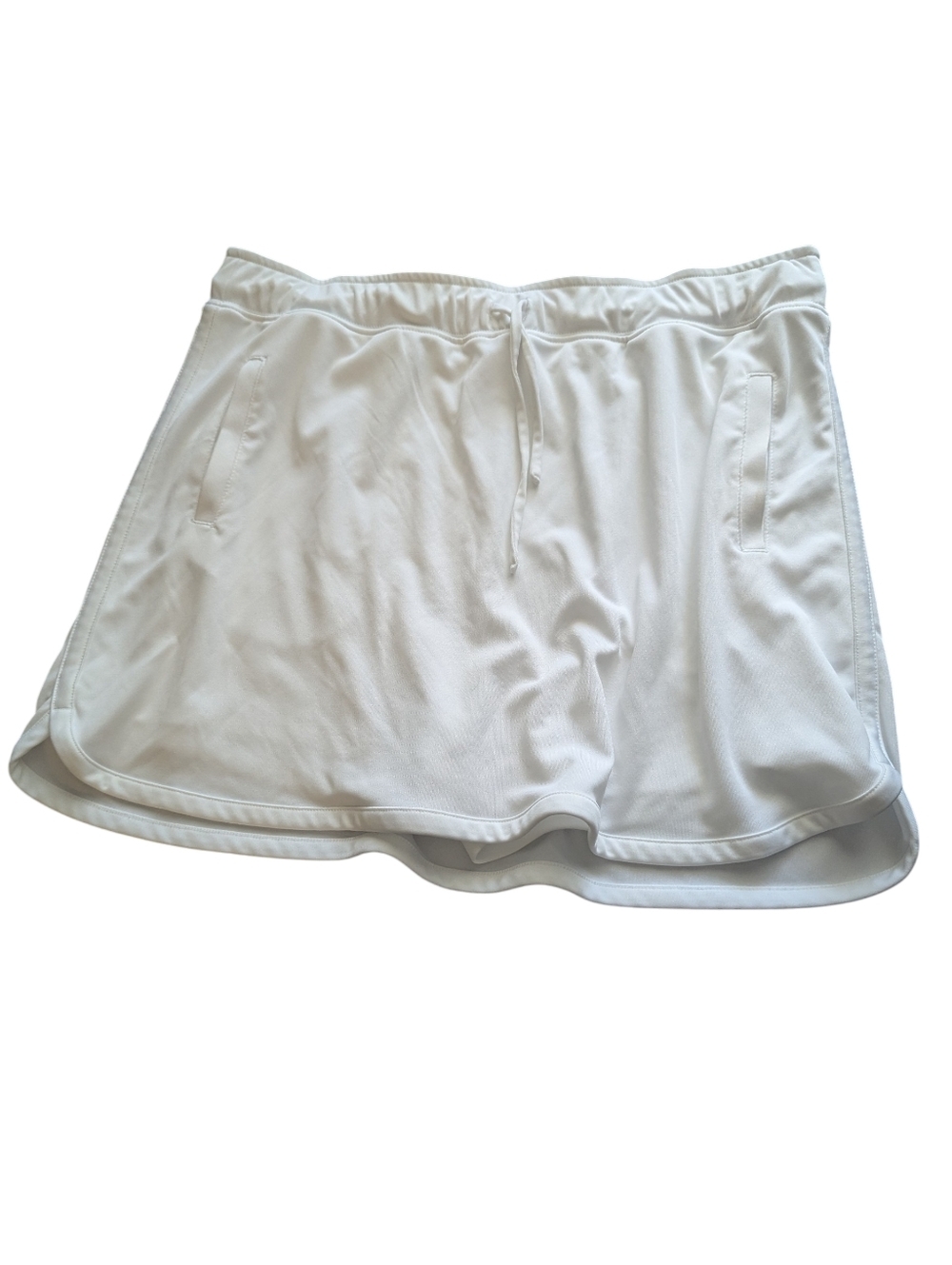 Callaway,Women’s White Athletic Skort with Drawstring, Size L